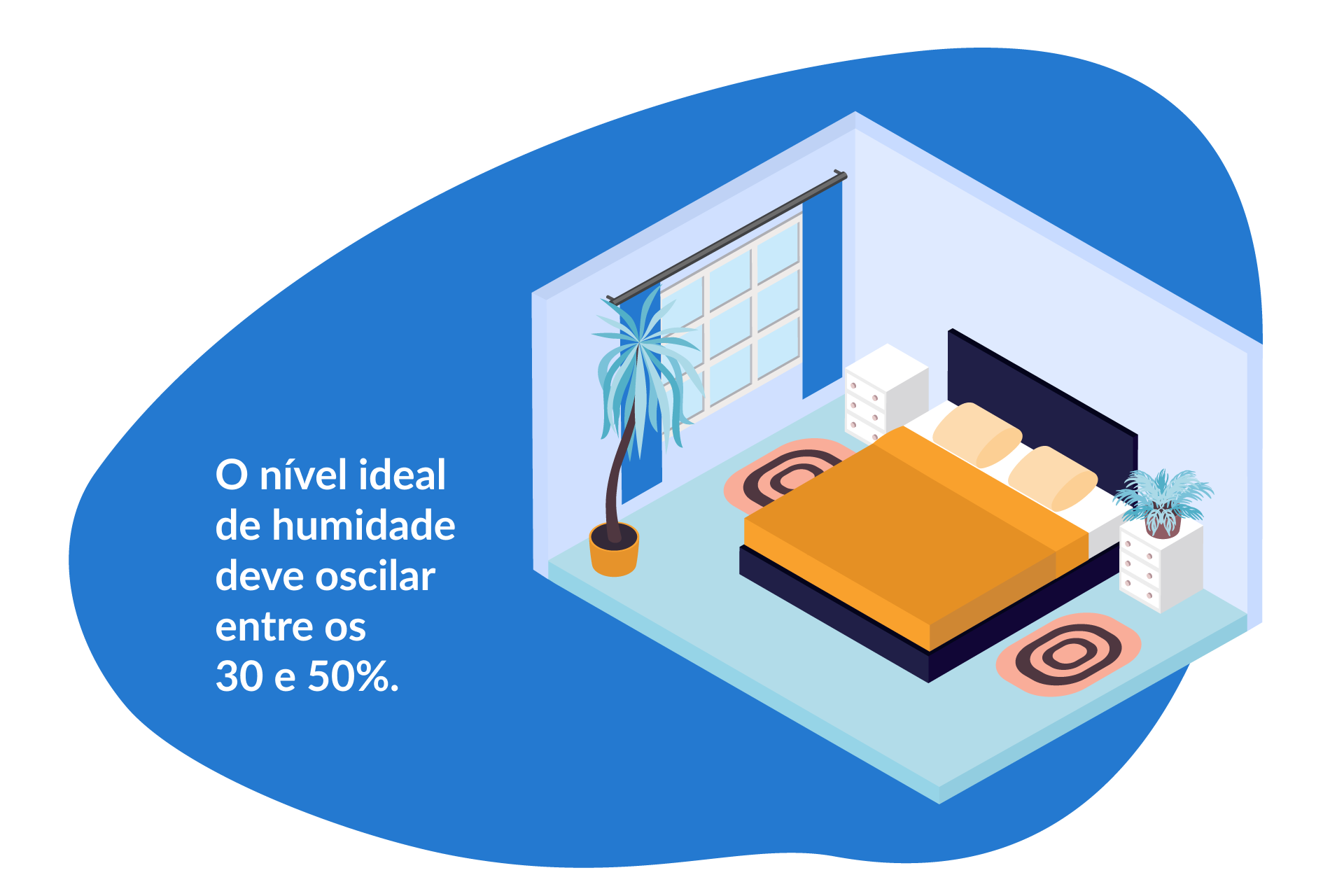 nível de humidade ideal